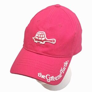 Tropical Trends Strap Back Hat Pink‎ Baseball Cap Embroidered Turtle Adjustable
